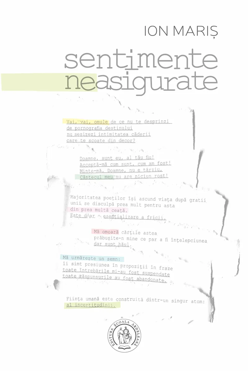 Sentimente neasigurate, Ion Maris Sentimente neasigurate, Ion Maris