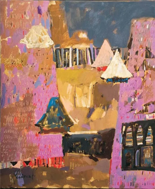 Fragmente - Alina Modyrka, 55 x 45cm., ulei pe pânză Fragmente - Alina Modyrka, 55 x 45cm., ulei pe pânză
