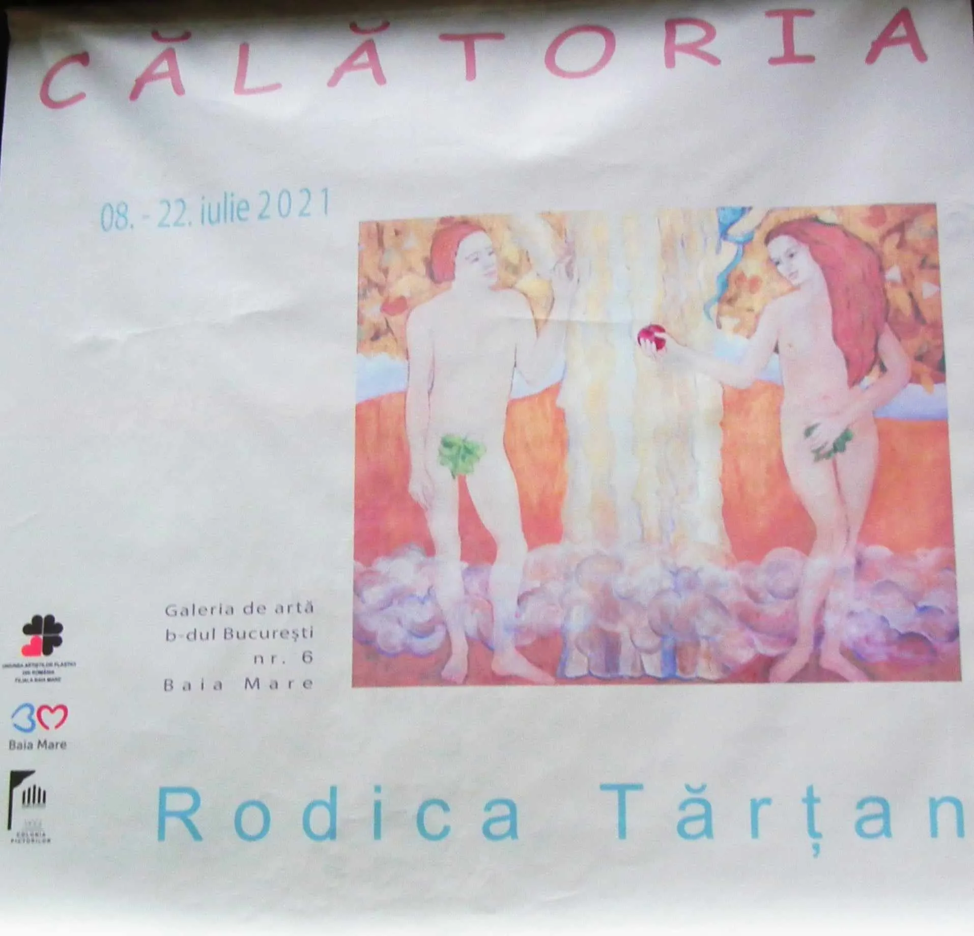 Expoziția Călătoria - Rodica Tărțan
