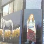 Lucrare artă stradală @ Farm Prod 2018_Baia Mare_Casa Tineretului Artă stradală. Baia Mare